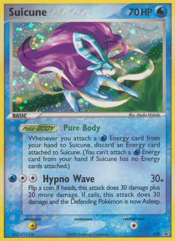 Nintendo Promos Holo Suicune #30